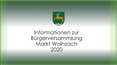 Bürgerversammlung Präsentation Titelbild