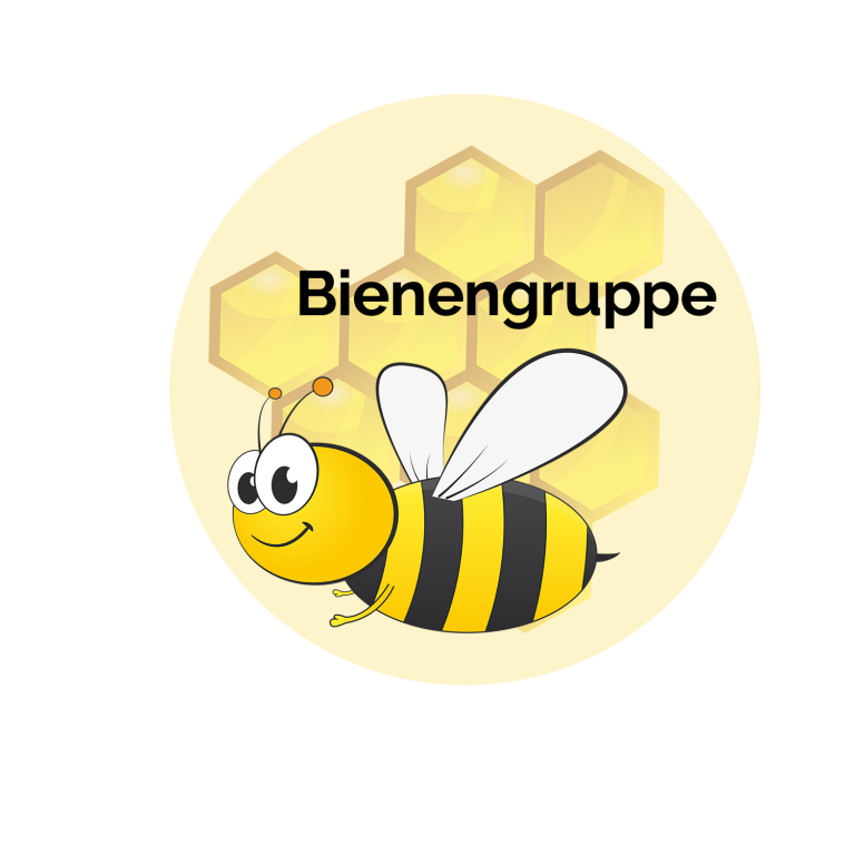 Button Bienengruppe